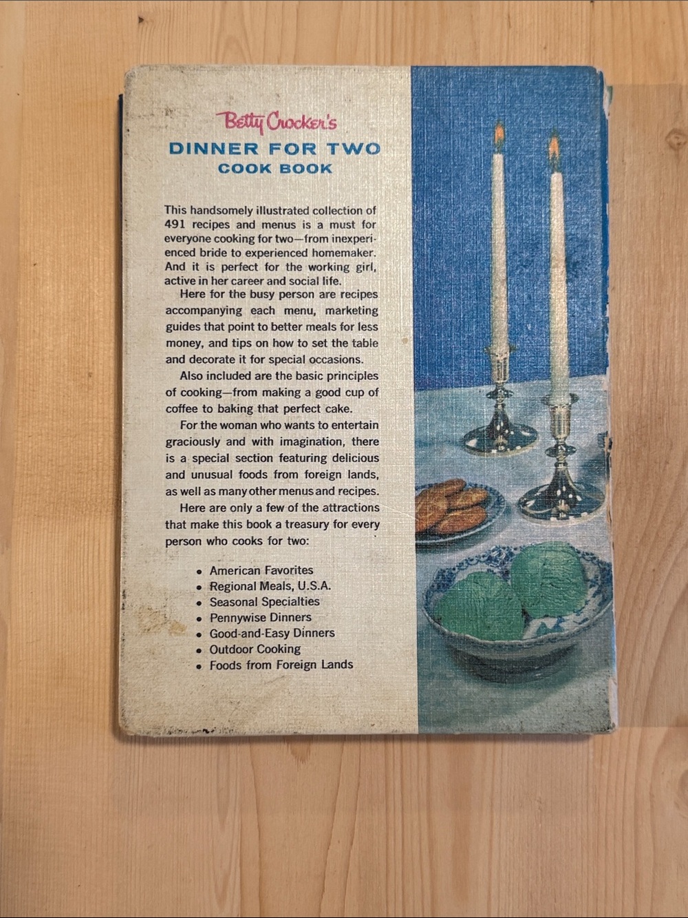 Betty Crocker’s Dinner For Two Cook Book Vintage 1958 First Edition recipes - Picture 15 of 15
